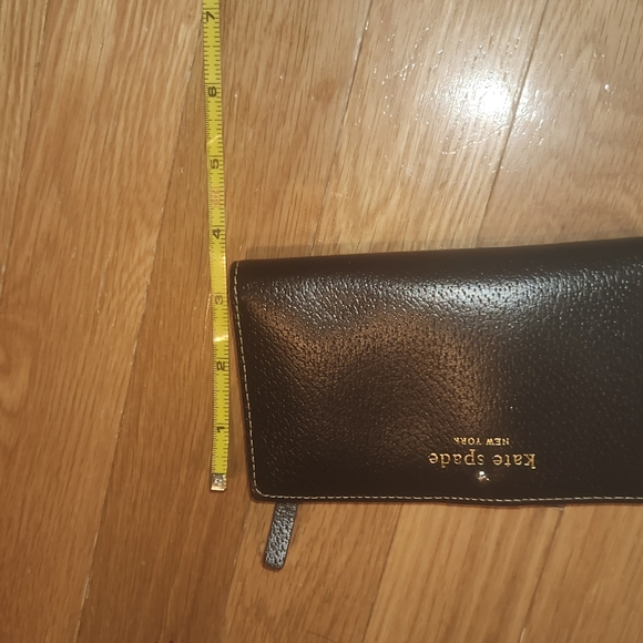 VINTAGE KATE SPADE BLACK WALLET STACEY GRANT STREET BIFOLD NICE SHAPE - Picture 13 of 16
